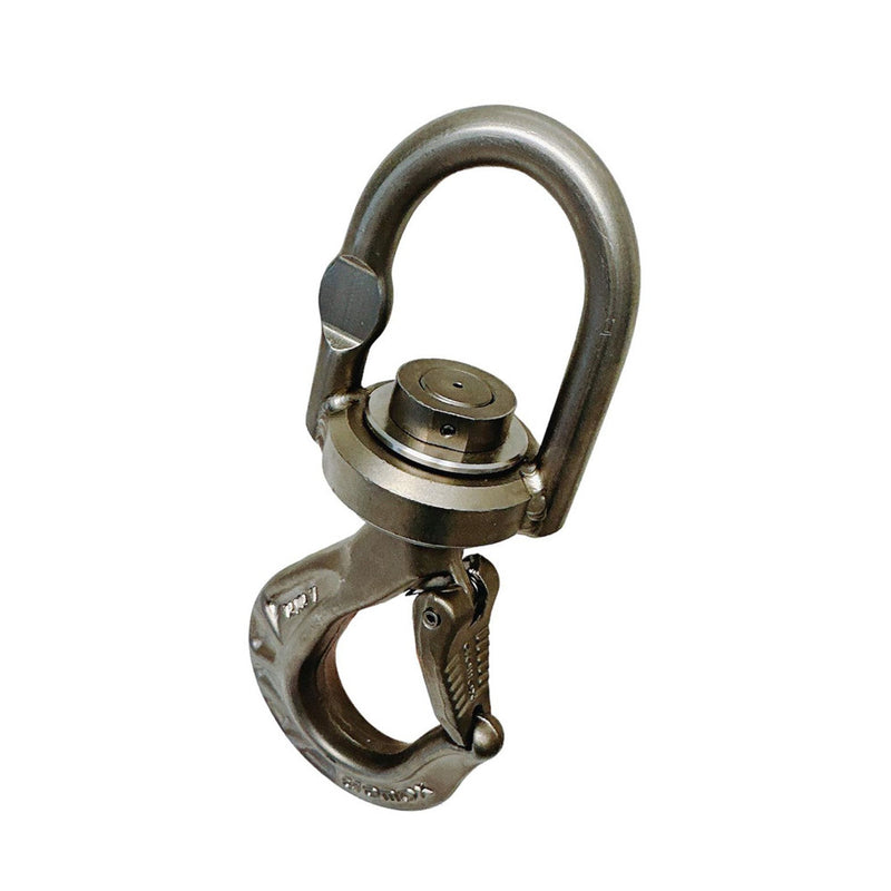 Stainless Steel T316 3/8" Overhead Eye Swivel Hook WLL 5,000 Lbs Load Hook