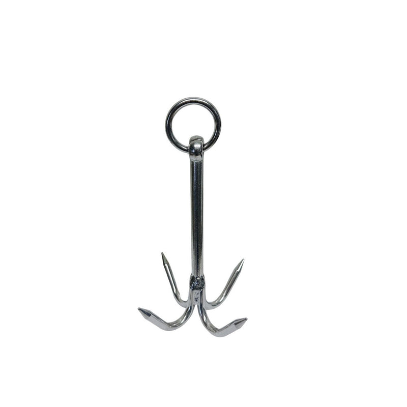 Marine Boat Stainless Steel T304 8" Hook Anchor Grappling Hook Grapple Anchor