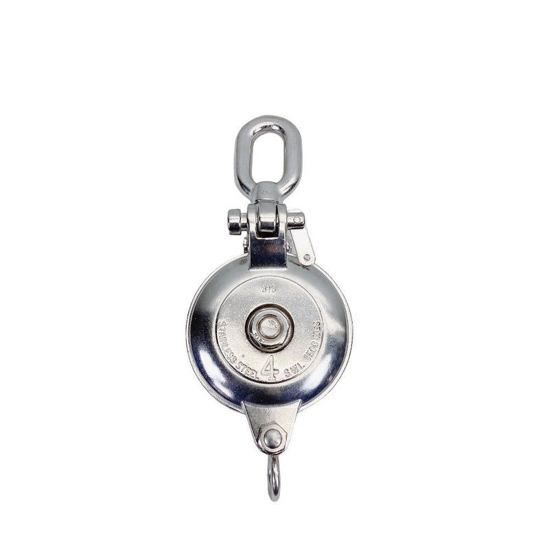 Heavy Duty Stainless Steel T316 Sheave Swivel Block Hoist Lift For Wire Rope